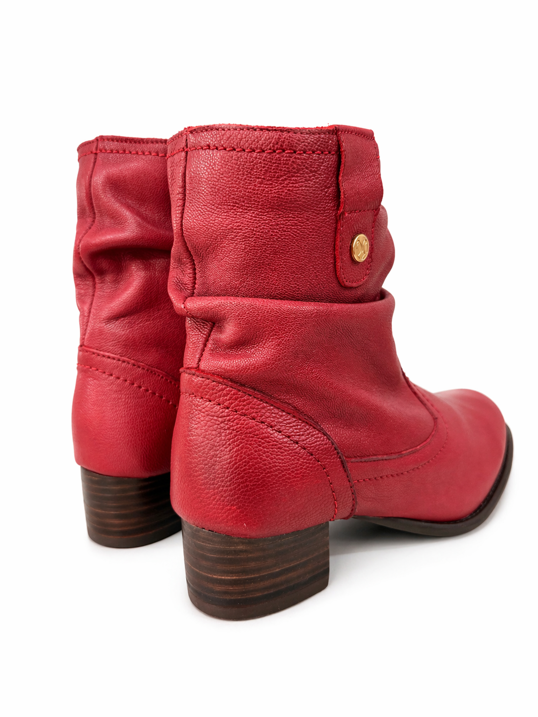 Bota Pelica Liz- Vermelha
