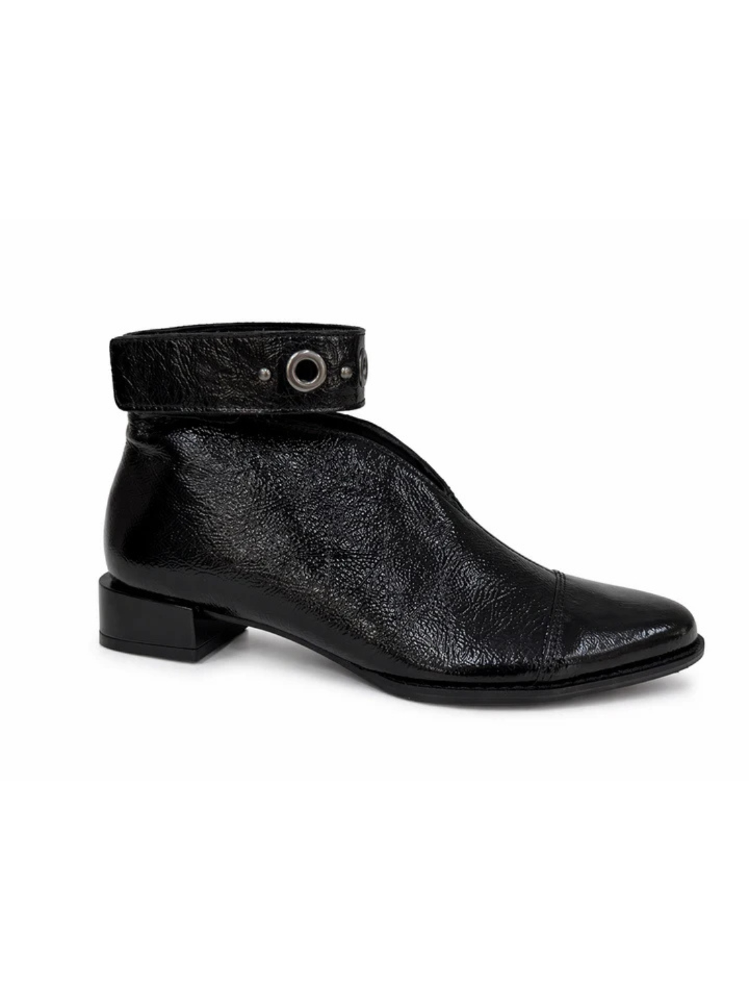 Abotinado Meg - Preto Verniz
